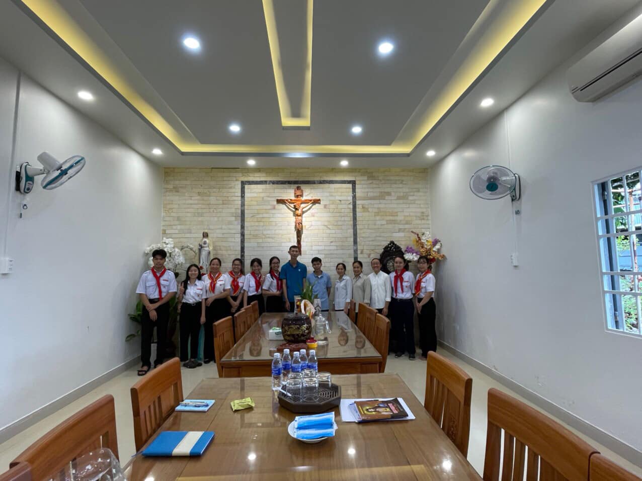 Chúa Nhật 03/07/2022 Thiếu Nhi Xứ Đoàn vui mừng chào đón hai Thầy