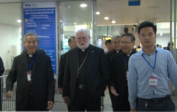 Đức TGM Paul Richard Gallagher, Bộ Trưởng ngoại giao Tòa Thánh đã tới Việt Nam