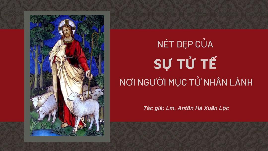 NÉT ĐẸP CỦA SỰ TỬ TẾ NƠI NGƯỜI MỤC TỬ NHÂN LÀNH