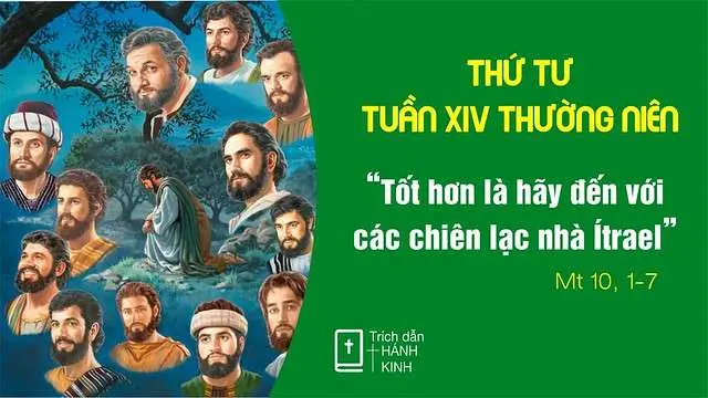 Chú Giải Tin Mừng Thứ Tư Tuần XIV Mùa Thường Niên (Mt 10,1-7) | Giáo Phận Phú Cường