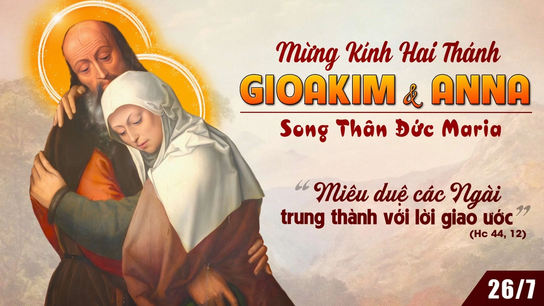 Suy Niệm Lời Chúa | Thứ Sáu Tuần XVI Mùa Thường Niên - THÁNH JOACHIM VÀ ANNA, song thân Đức Maria - Lễ nhớ | Mt 13,16-17 | Phút Cầu Nguyện