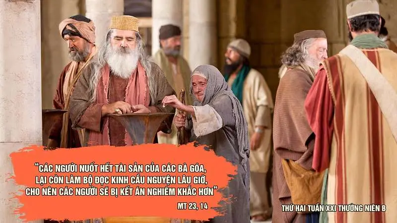 Chú Giải Tin Mừng Thứ Hai Tuần XXI Mùa Thường Niên (Mt 23,13-22) | Giáo Phận Phú Cường