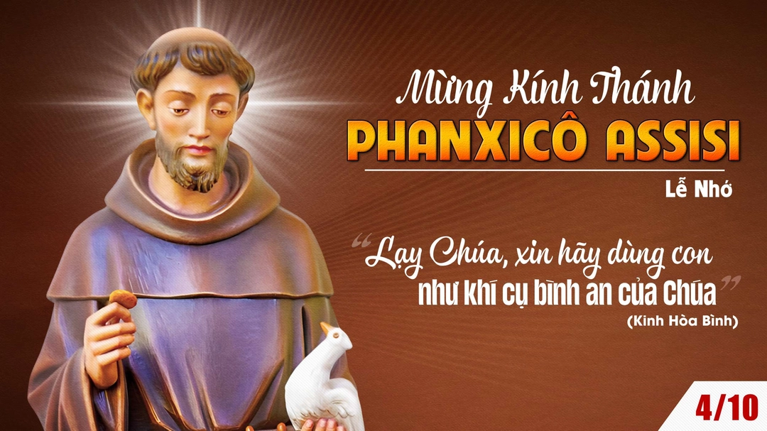 Suy Niệm Lời Chúa | Thứ Sáu Tuần XXVI Mùa Thường Niên - THÁNH PHANXICÔ ASSISI - Lễ nhớ | Lc 10,13-16 | Phút Cầu Nguyện