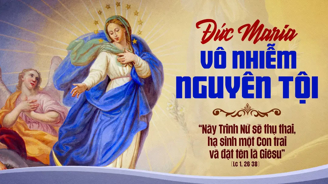 Suy Niệm Lời Chúa | Thứ Hai Tuần II Mùa Vọng - LỄ ĐỨC MẸ VÔ NHIỄM NGUYÊN TỘI - Lễ trọng | Lc 1,26-38 | Phút Cầu Nguyện