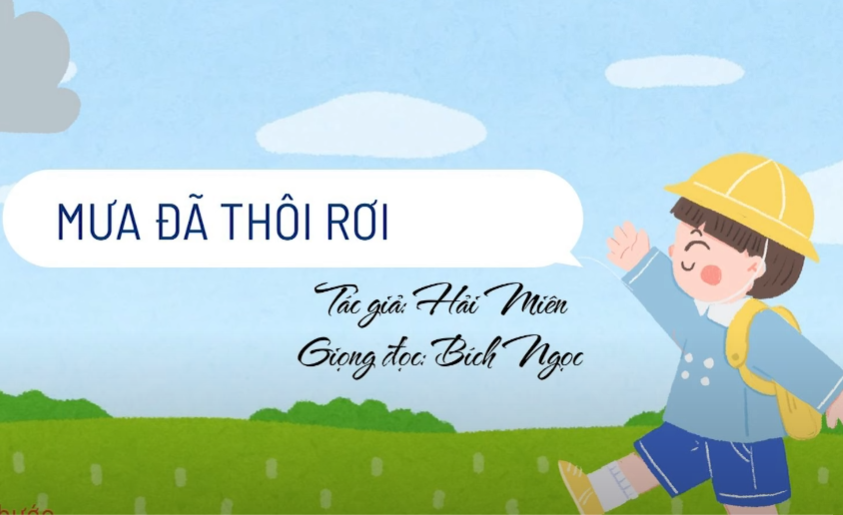 Truyện ngắn: Mưa đã thôi rơi