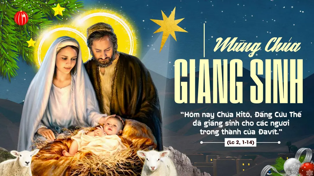 Chú Giải Tin Mừng Lễ Chúa Giáng Sinh - Năm C (Lc 2,1-14) | Giáo Phận Phú Cường