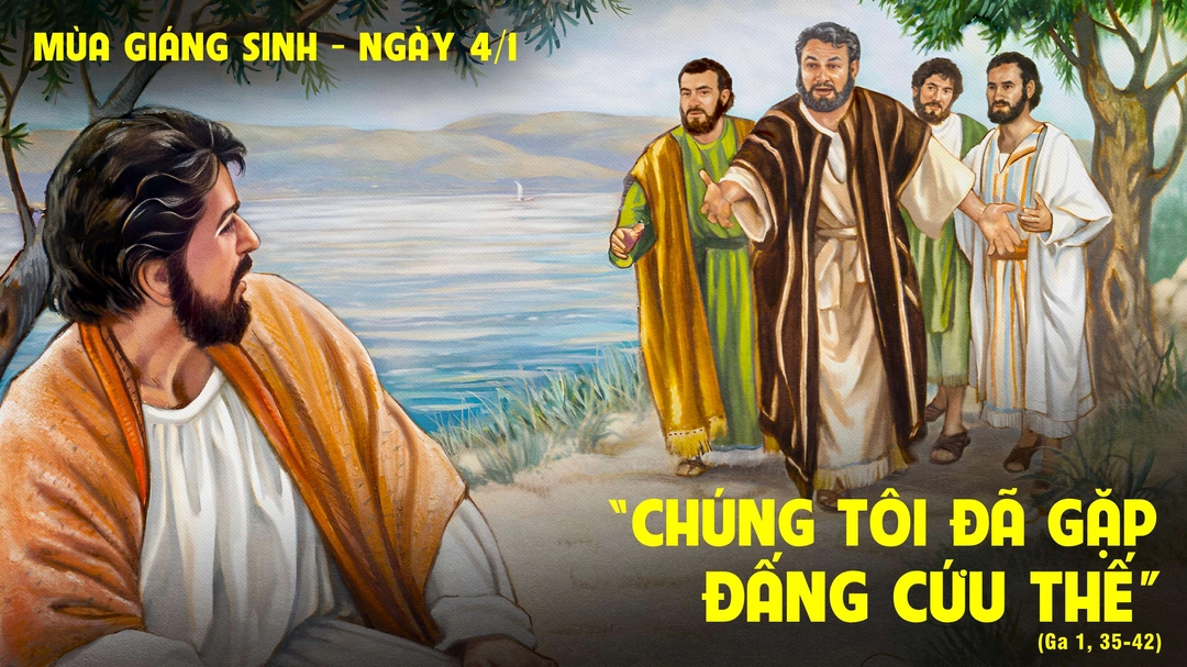 Suy Niệm Lời Chúa | Thứ Bảy - Tuần Bát nhật Giáng Sinh | Ga 1,35-42 | Phút Cầu Nguyện