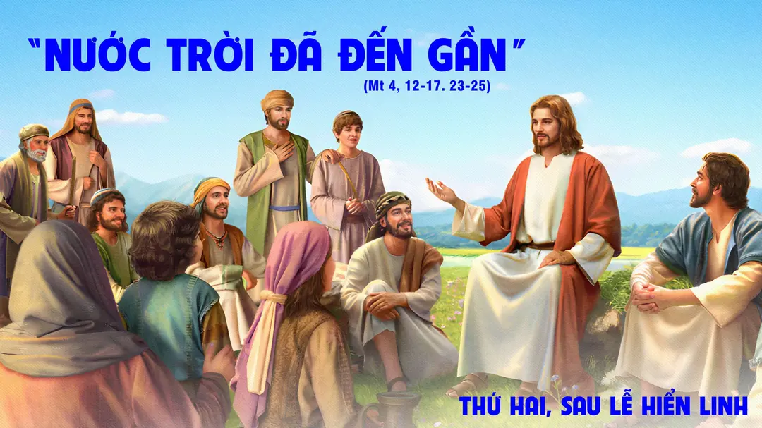 Suy Niệm Lời Chúa | Thứ Hai Sau Lễ Hiển Linh | Mt 4,12-17.23-25 | Phút Cầu Nguyện