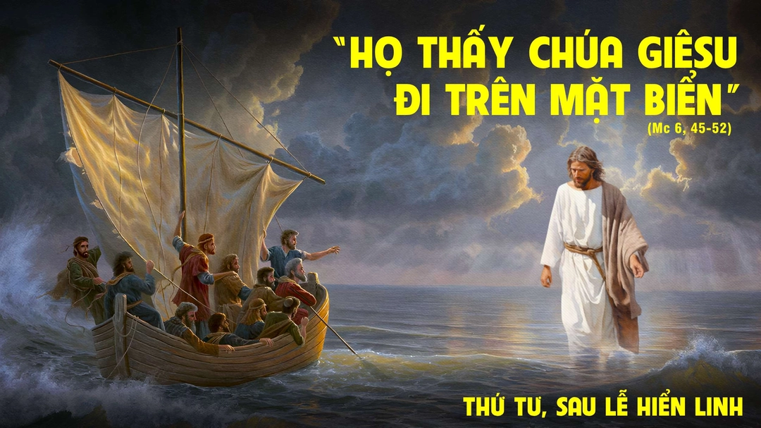 Suy Niệm Lời Chúa | Thứ Tư Sau Lễ Hiển Linh | Mc 6,45-52 | Phút Cầu Nguyện