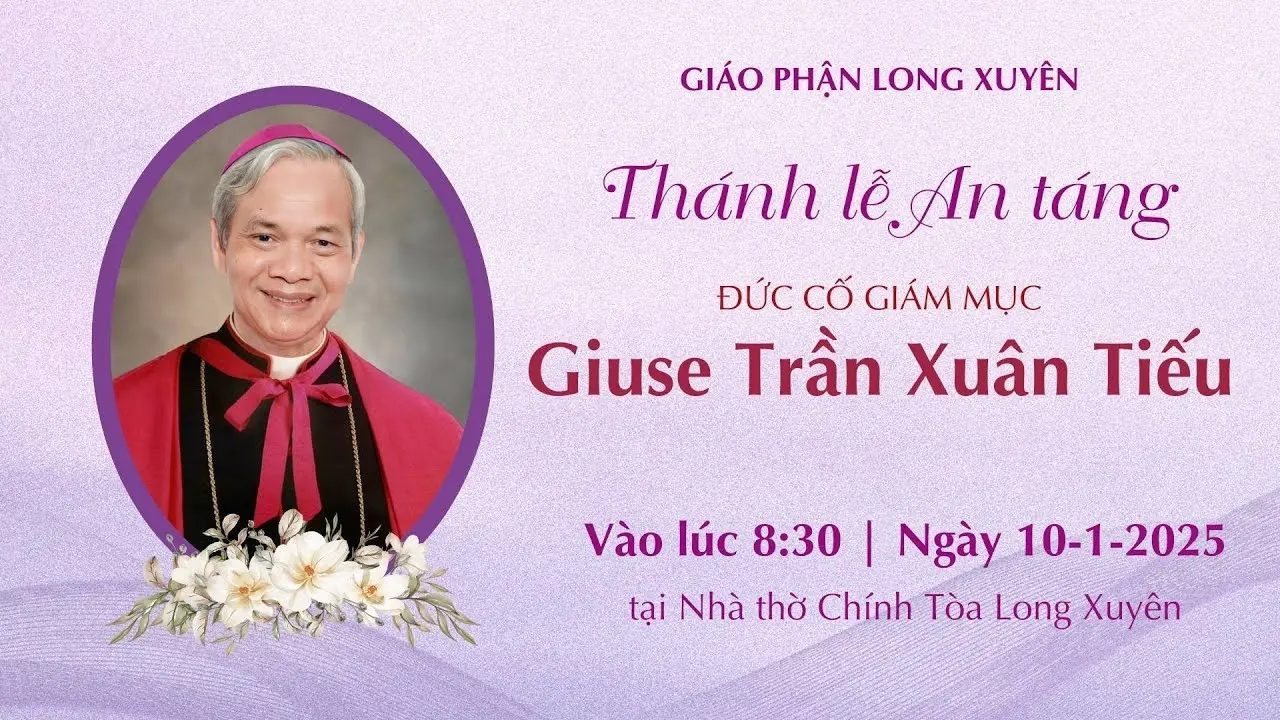 Trực tuyến Thánh lễ An Táng Đức Cố Giám mục Giuse Trần Xuân Tiếu