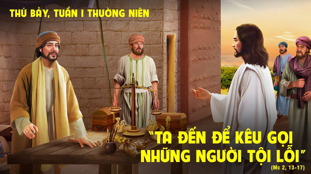 Suy Niệm Lời Chúa | Thứ Bảy Tuần I Mùa Thường Niên | Mc 2,13-17 | Phút Cầu Nguyện