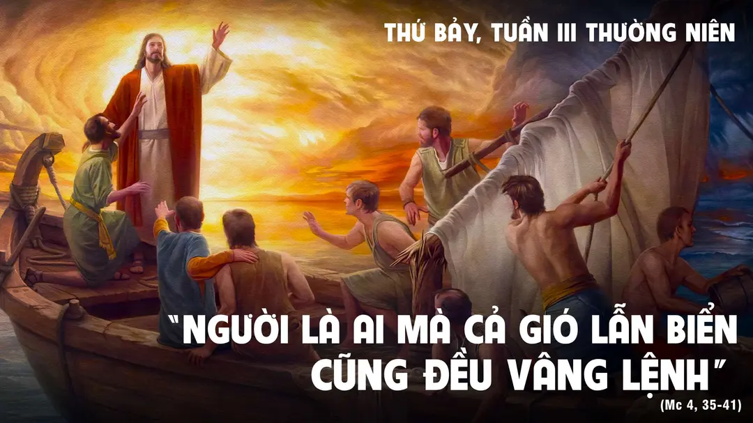 Suy Niệm Lời Chúa | Thứ Bảy Tuần III Mùa Thường Niên | Mt 4,35-41 | Phút Cầu Nguyện