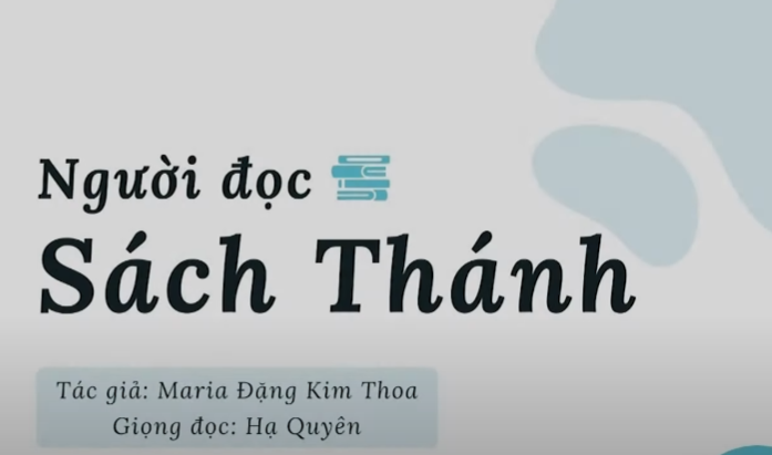 Truyện ngắn: Người đọc sách thánh