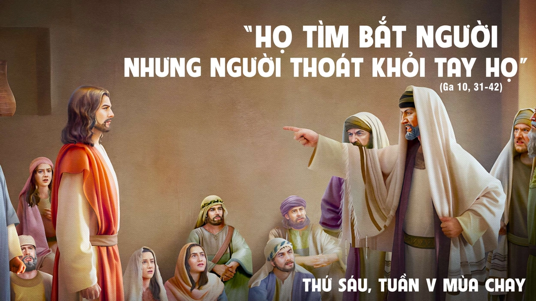 Suy Niệm Lời Chúa | Thứ Sáu Tuần V Mùa Chay | Ga 10,31-42 | Phút Cầu Nguyện