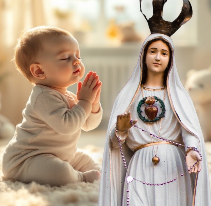 5 cách giúp trẻ con cầu nguyện với kinh Mân Côi