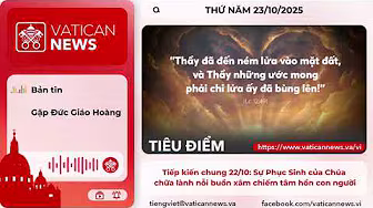 Radio thứ Năm 23/10/2025 - Vatican News Tiếng Việt