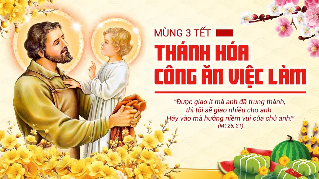 Phút Cầu Nguyện | Thứ Năm Tuần VI Mùa Thường Niên - MỒNG BA TẾT BÍNH NGỌ - Thánh hóa công ăn việc làm | Mt 25,14-30 | 