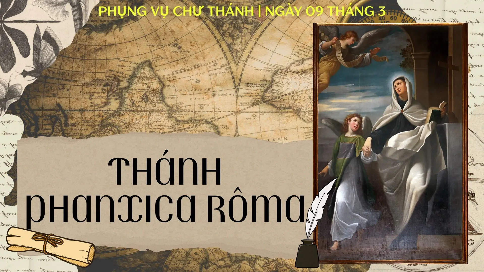 Ngày 09/03 | THÁNH PHANXICA RÔMA - Nữ Tu (1384 - 1440)