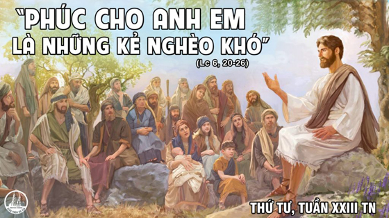 Thứ Tư Tuần XXIII Mùa Thường Niên Năm chẵn