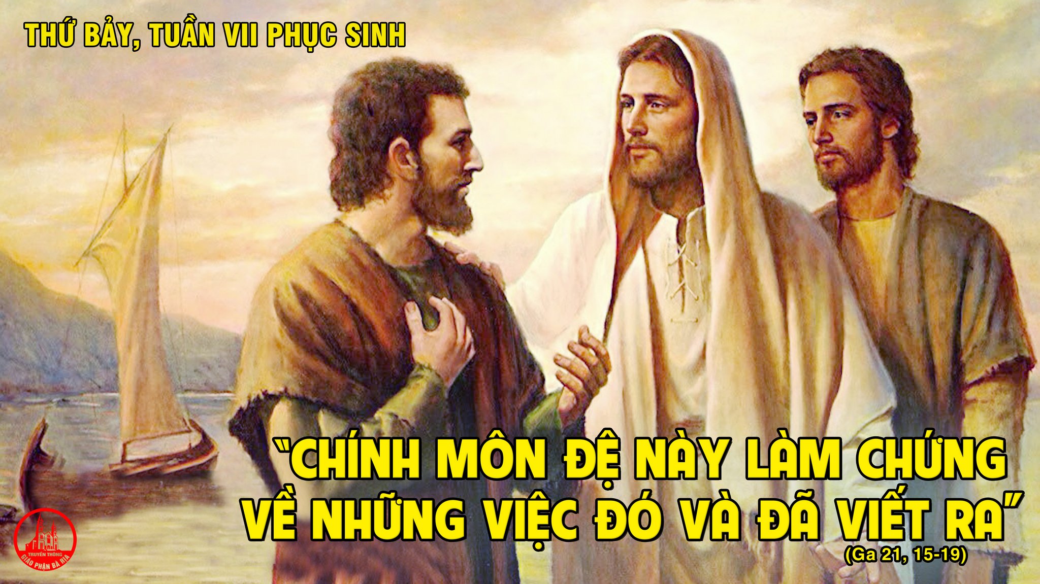 Thứ Bảy tuần 7 Phục Sinh - 22/5/2021