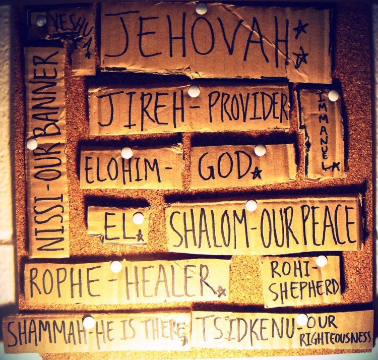 Thiên Chúa của chúng ta tên là gì?