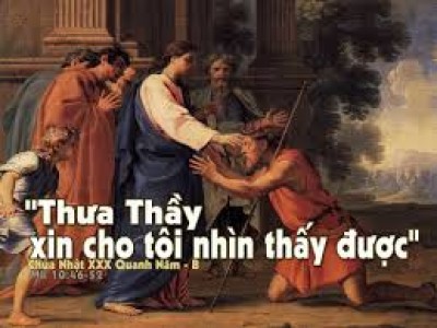 Thứ Năm 30/05/2024 – Thứ Năm tuần 8 thường niên. – Chữa người mù Bartimê.