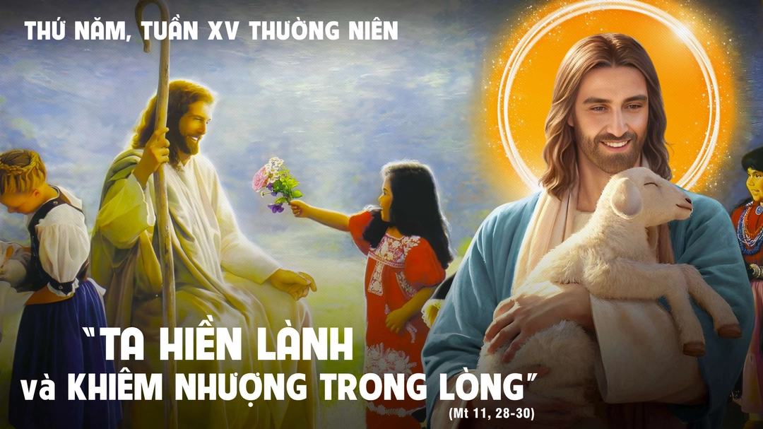 Suy Niệm Lời Chúa | Thứ Năm Tuần XV Mùa Thường Niên | Mt 11,28-30 | Phút Cầu Nguyện