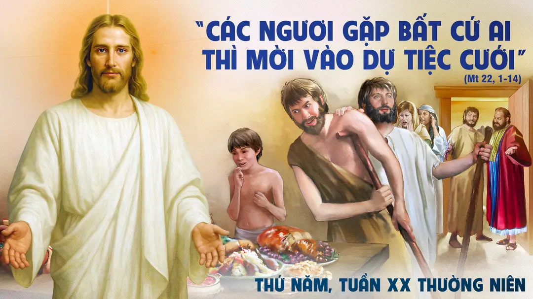 Phút Cầu Nguyện | Thứ Năm Tuần XX Mùa Thường Niên - Thánh Piô X - Giáo Hoàng - Lễ nhớ | Mt 22,1-14
