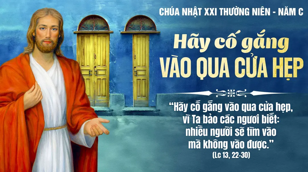 Phút Cầu Nguyện | Chúa Nhật Tuần XXI Mùa Thường Niên - Năm C | Lc 13,22-30