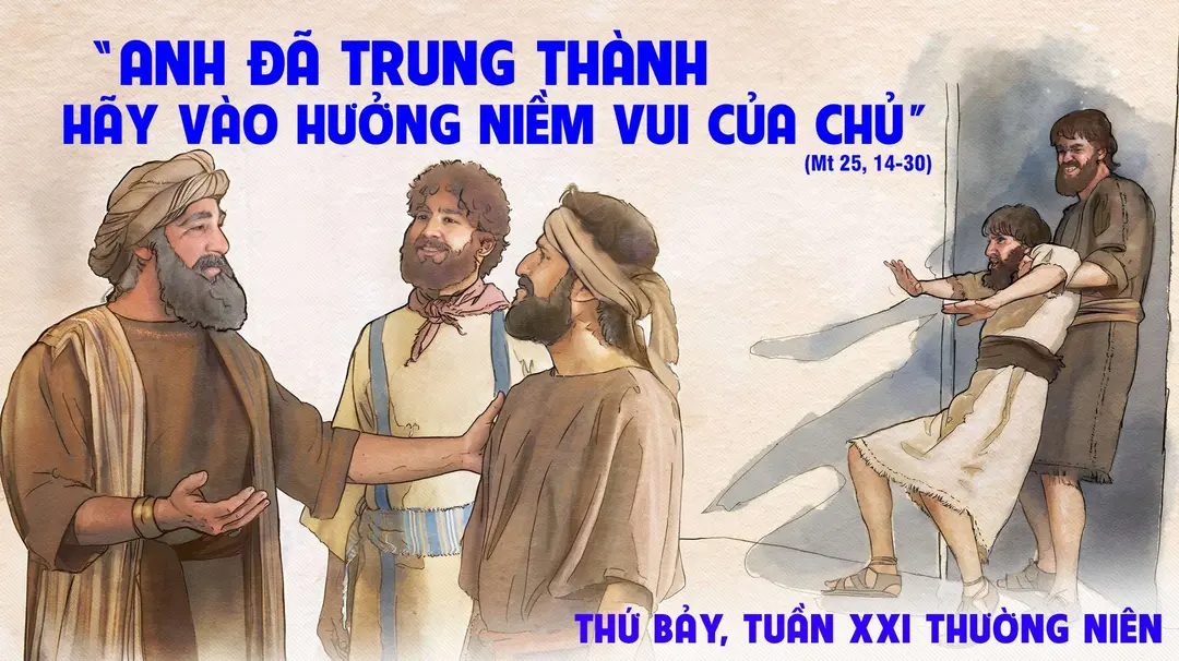 Phút Cầu Nguyện | Thứ Bảy Tuần XXI Mùa Thường Niên | Mt 25, 14-30 |