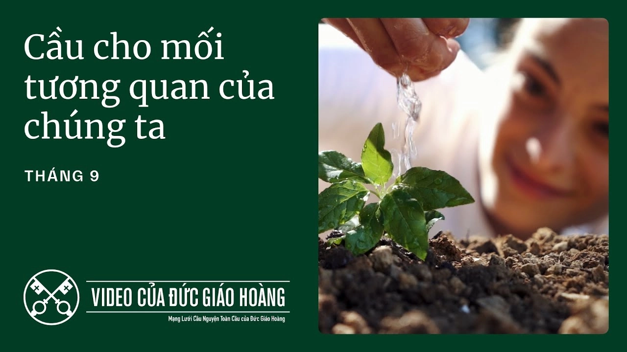Ý Cầu Nguyện Của Đức Giáo Hoàng Tháng 9/2025: Cầu Nguyện Cho Mối Tương Quan Của Chúng Ta Với Thế Giới Tạo Thành